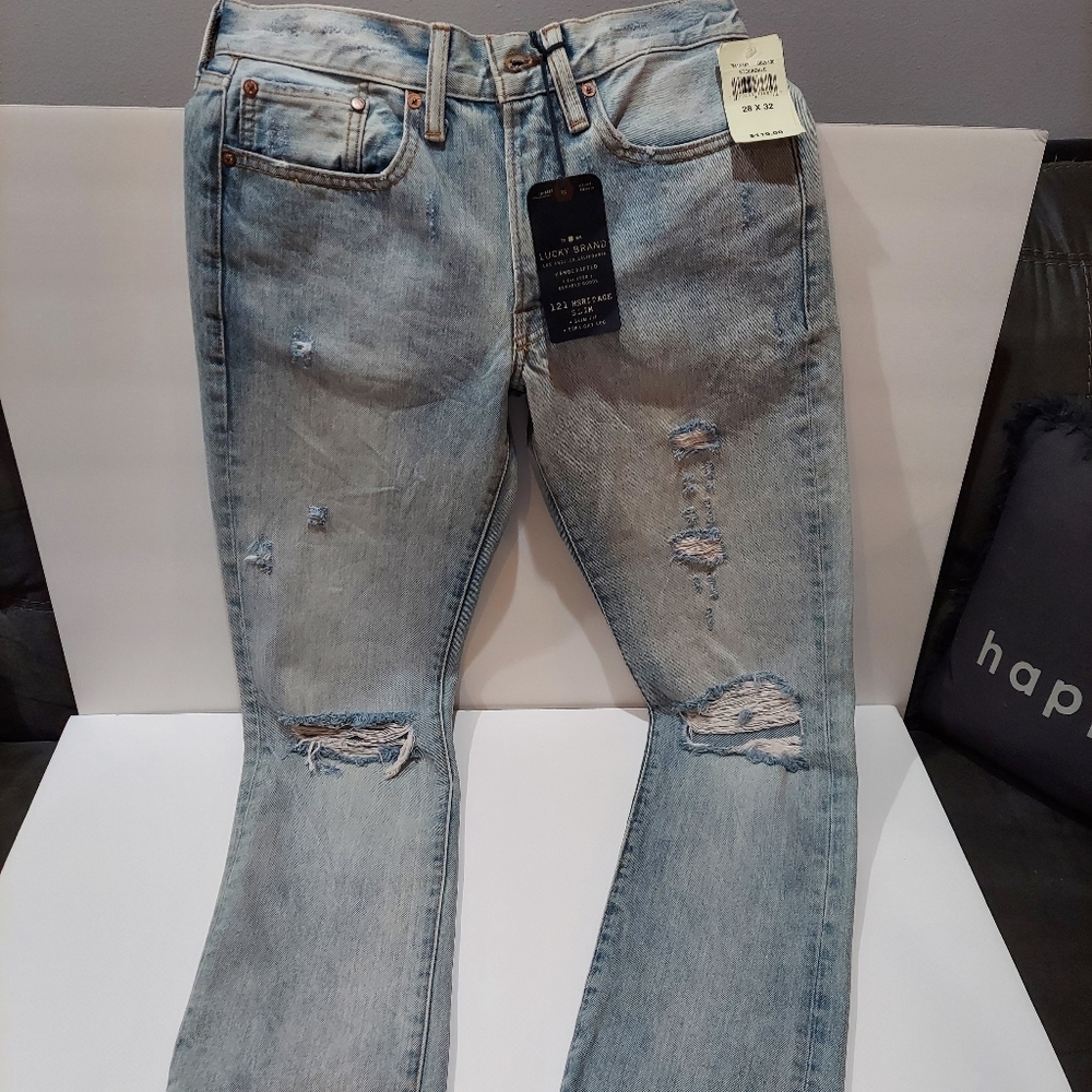 Lucky brand jeans brand new 121 heritage slim